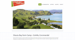 Desktop Screenshot of otautubaycamp.co.nz